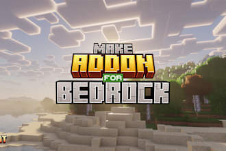 create minecraft bedrock addon for you