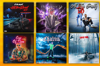 design album, single, music and mixtape cover art