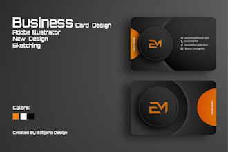 design you new modern business card