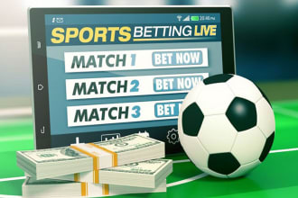 develop sport betting app and website with crypto earning site
