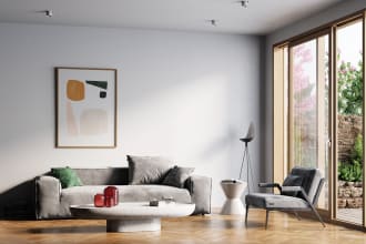 do 3d architectural visualization virtual staging home decor and interior design