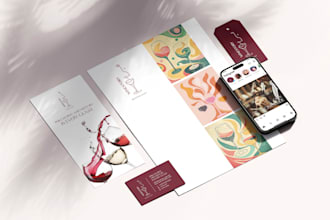 design business cards, stationery