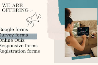 create responsive online form quiz survey using google form