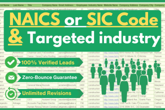 do naics or sic code targeted industry b2b lead generation