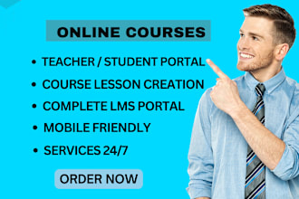 build online course website learndash or tutor lms