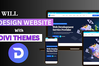 be your expert for wordpress divi, divi builder or divi
