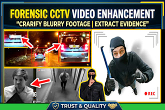 do forensic cctv image, video and great cctv footage enhancement services