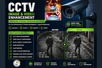 provide forensic image and video enhancement services