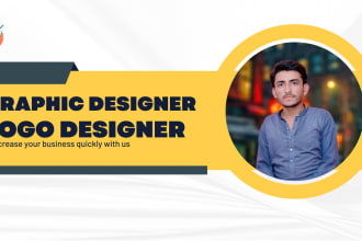 be your motion graphic designer, unique logo design,