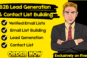 build a verified contact list, and b2b lead generation