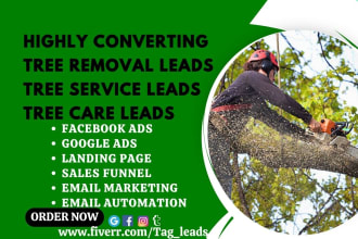 generate tree removal leads tree service website tree trimming tree care leads