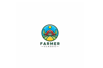 healthy products brand logo design