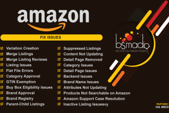 do amazon listing optimization and troubleshooting expert