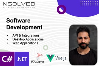 create tailored net core apps for web and desktop for you
