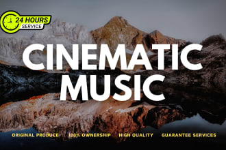 compose epic cinematic music orchestral for film and game