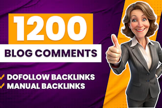 boost your SEO with high quality manual blog comment dofollow backlinks