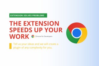 create chrome and firefox extension for you