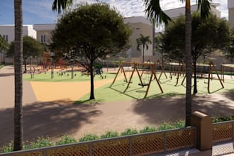 landscape 3d designs your playground, garden backyard, community space