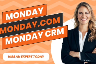 setup monday automation, monday crm monday integration, monday com monday expert