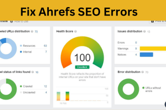 fix ahrefs site audit and technical SEO issuse
