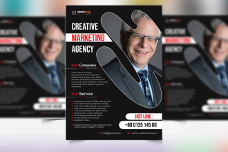 do make a corporate flyer with 14 hour