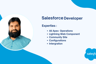 develop apex classes and lwc compoents