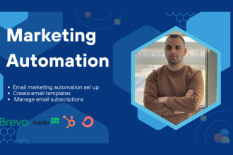 create a mailerlite or brevo marketing automation campaign