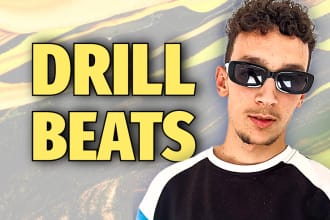 make drill, jersey club, uk drill beats for you