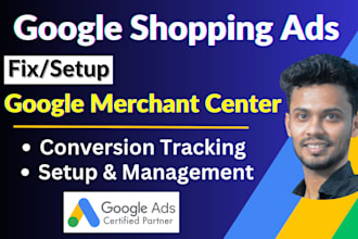 setup google shopping ads, fix gmc merchant center suspension, misrepresentation