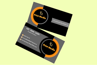 professional unique visiting card, business card for you