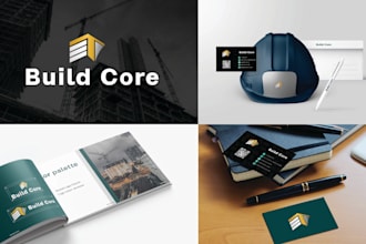 design professional brand style guidelines with custom logo
