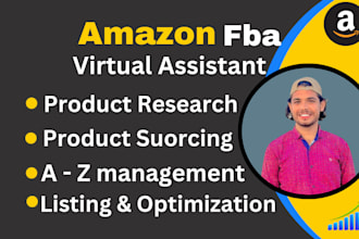 be your a to z amazon expert va for amazon fba private label and wholesale