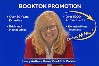 create a booktok book promotion to rapidly boost sales visibility