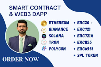 create crypto token, nft, erc20, erc721, bep20