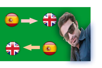 provide  english to spanish transalation, spanish to english