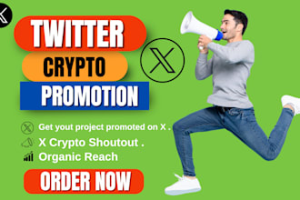 promote your crypto business on my popular crypto twitter x