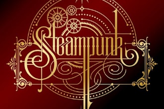 make provide professional steampunk logo