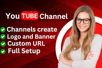 professional youtube channel create