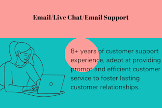 provide live chat support