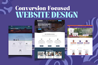 build conversion focused wordpress, shopify, and landing pages