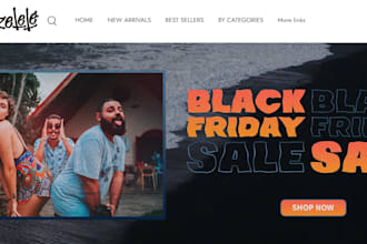 create shopify clothing store and shopify fashion store