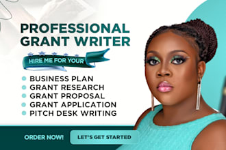 research grant, write grant, submit grant ,proposal, business grant, 501c3 grant