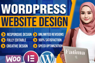 design or develop clean,modern and responsive website