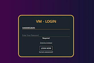 create full stack website for your business and projects