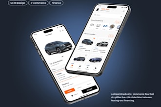 design a mobile app with a UX UI concept in figma