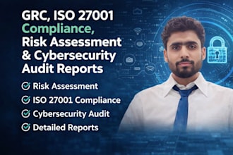 do grc, iso 27001 compliance, risk assessment and cybersecurity audit reports