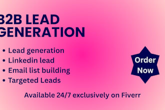 become your virtual assistant and lead generation specialist