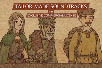compose medieval fantasy music for your video game, film, dnd campaign