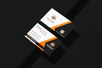 do modern minimalist professional business card design