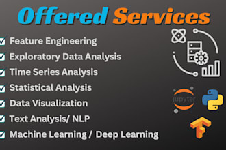 do data science and machine learning tasks in python